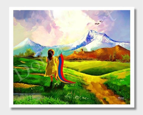 Армянская природа нарисованная