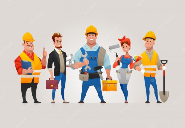 Рисунки рабочих профессий