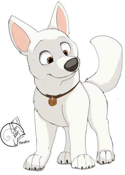 Вольт мультяшная собака