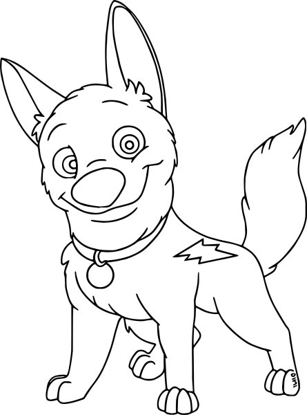 Раскраска. Вольт