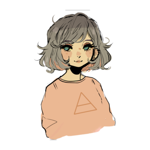 Мультяшные девочки с короткими волосами