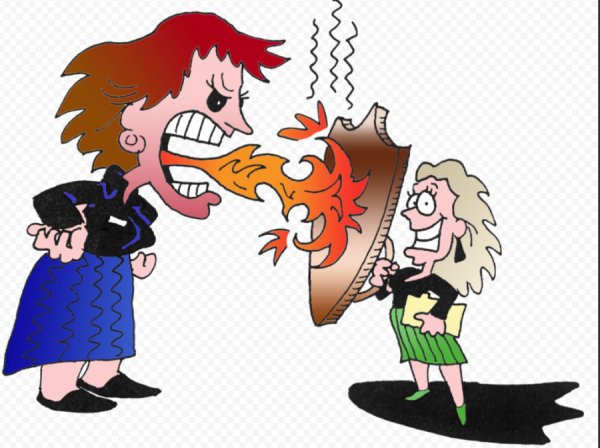 Агрессия иллюстрация