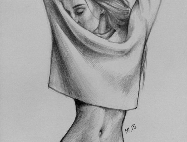 Эскизы карандашом