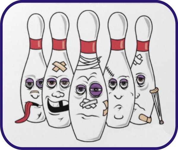 Боулинг силуэт