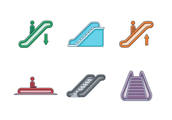 Пиктограмма эскалатор