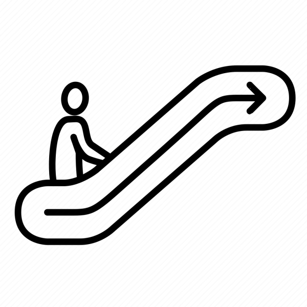 Эскалатор рисунок