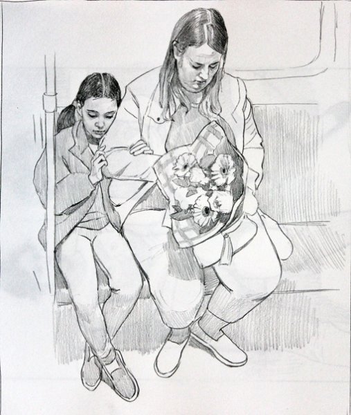 Анастасия Ермакова зарисовки