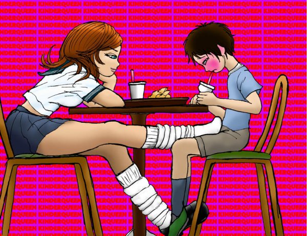 Доминирующие девушки рисунки