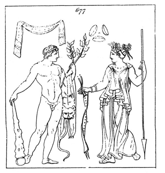 Пояс Ипполиты подвиг Геракла рисунок