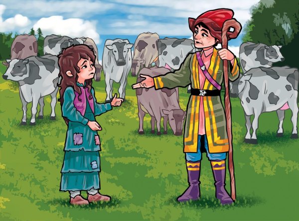 Башкирская сказка падчерица