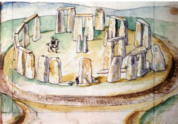 Кромлех Стоунхендж картина