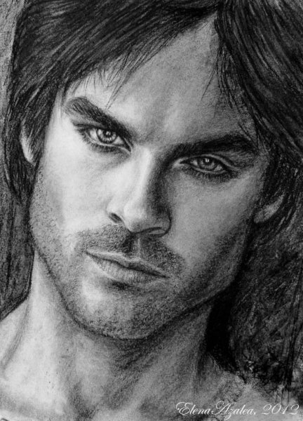 Деймон Сальваторе портрет