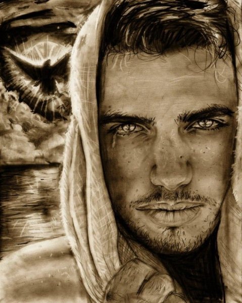 Мужчина рисунок