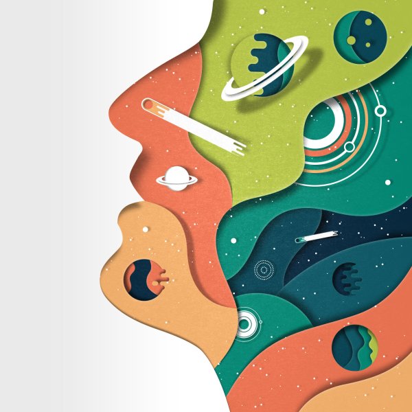 Объемные векторные иллюстрации