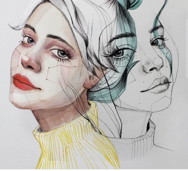 Необычные стили рисования