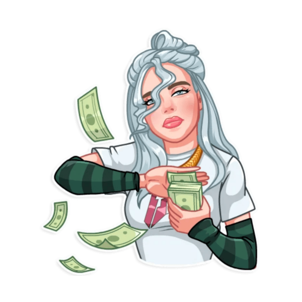 Стикеры Билли Айлиш