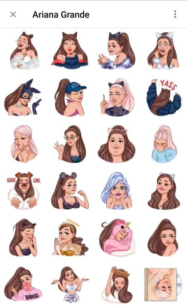 Стикеры телеграм ариана