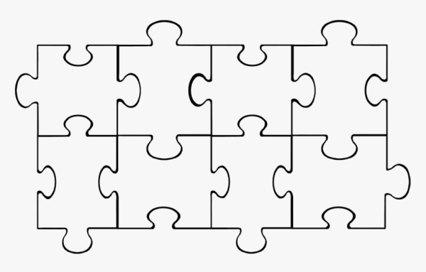 Пазл контур