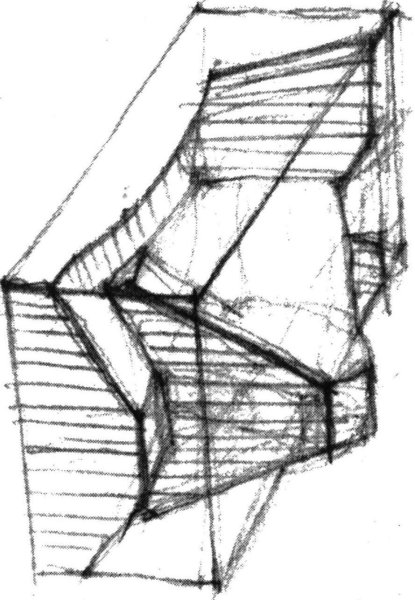 Конструктивное построение носа Давида