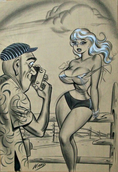 Bill Ward пин ап