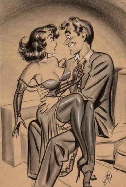 Комикс Bill Ward