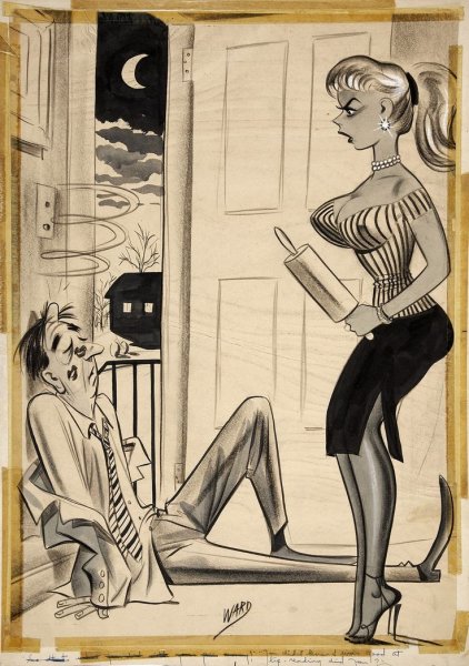 Pin-up Bill Ward Билл Уорд Pin-up