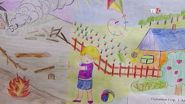 Рисунки в поддержку Донбасса