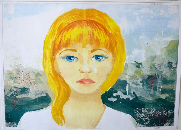 Рисунки на Донбасс детские