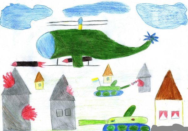 Рисунок Донбасс