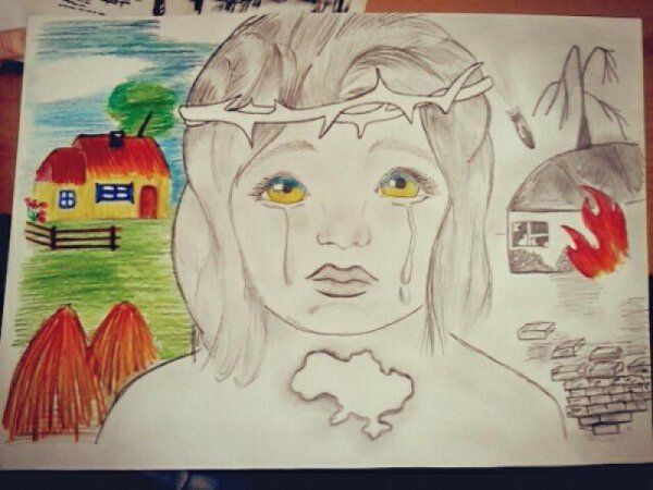 Рисунок Донбасс