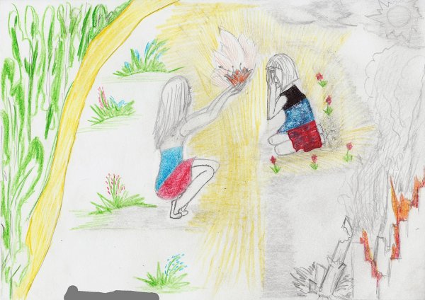 Рисунки на Донбасс детские