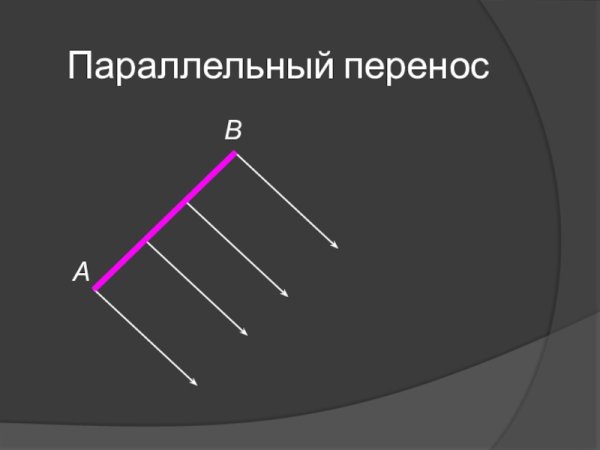 Движение геометрия 9 класс параллельный перенос