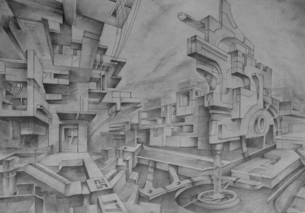 Лев Руднев. Архитектурная фантазия