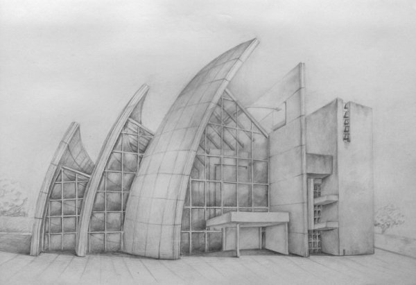 Лев Руднев. Архитектурная фантазия