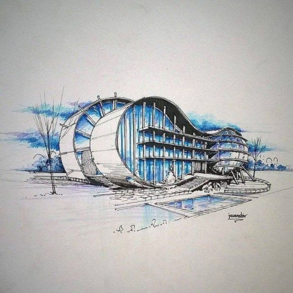 Современные здания