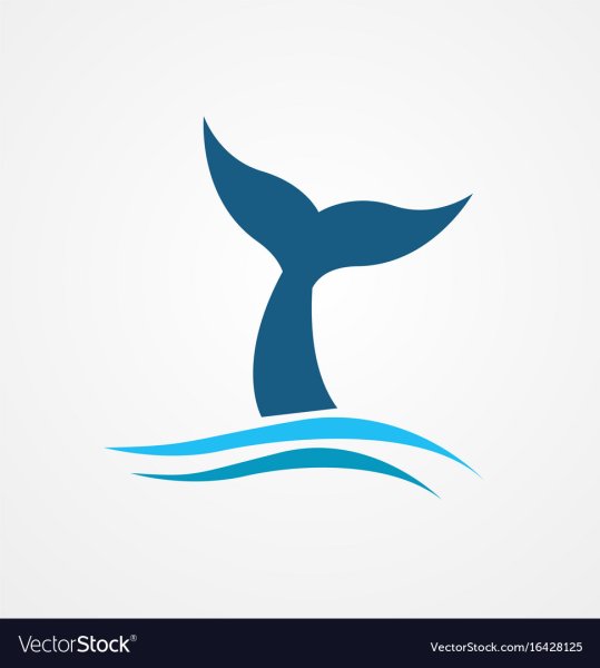 Хвост кита логотип