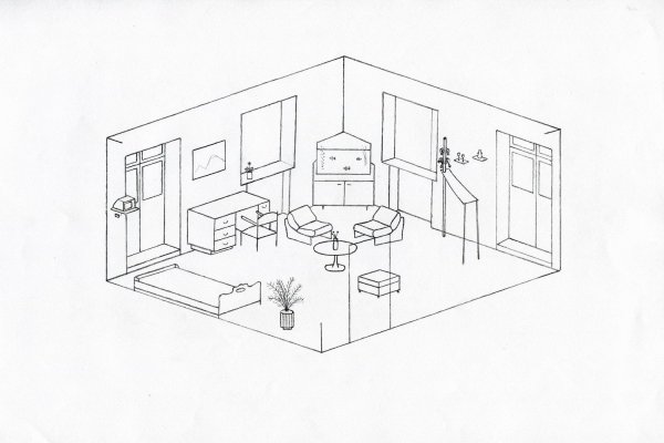 Проекция комнаты