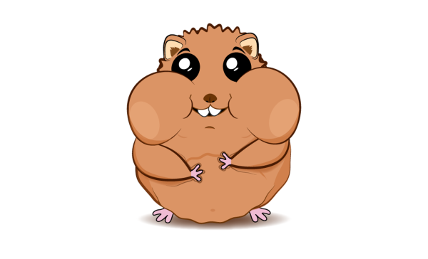 Хомяк без фона