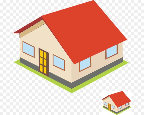 Дом схематично