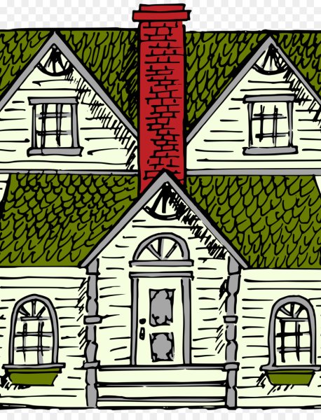 Фасад дома мультяшный