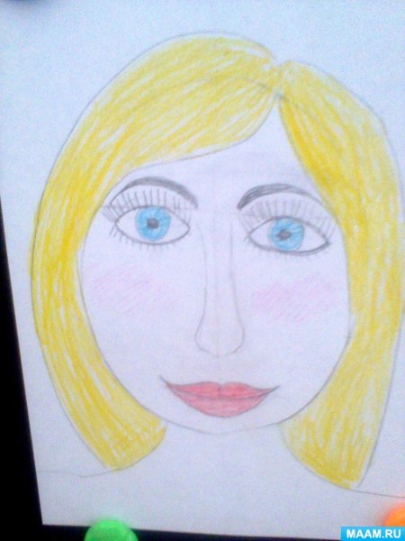 Портрет мамы