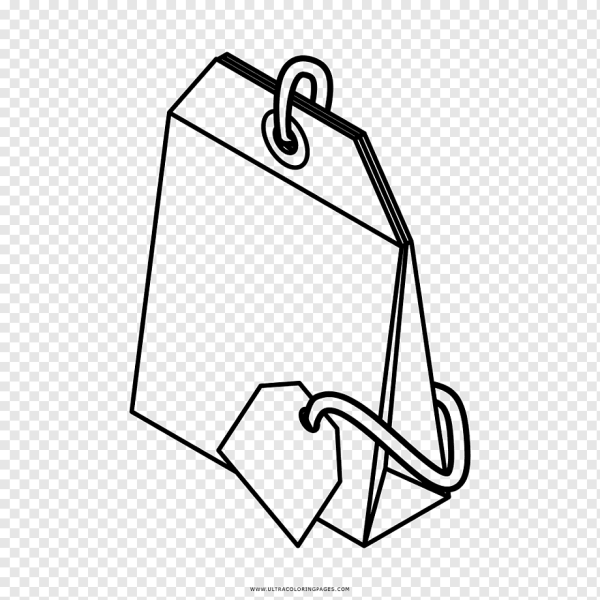 Чайный пакетик вектор