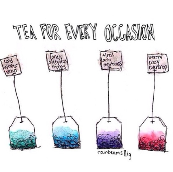 Раскраска пакет чайный