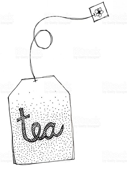 Чайный пакетик без фона