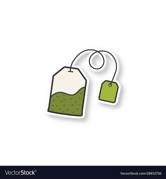 Чайный пакетик для разукрашивания