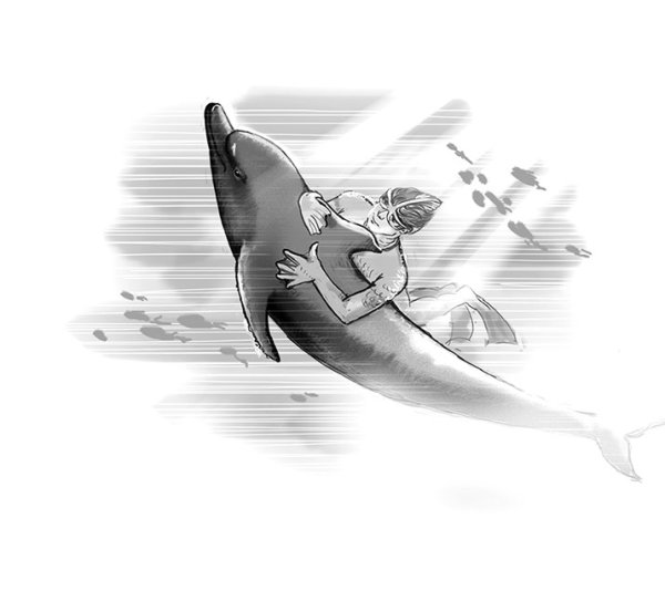 Ихтиандр человек-амфибия иллюстрации