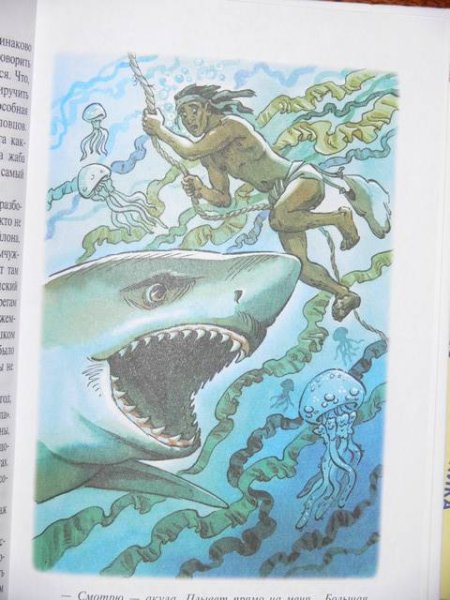 Человек амфибия иллюстрации о.Подивилова