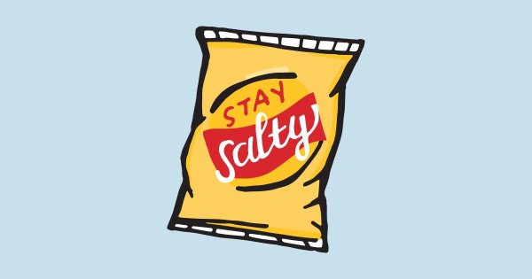 Пачка чипсов для распечатки