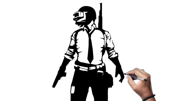 PUBG векторное изображение