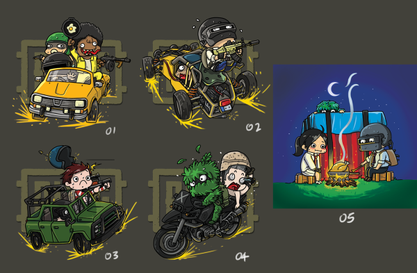 ПУБГ фан арт